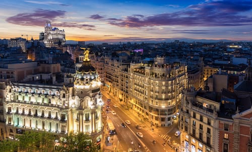 Madrid de noche
