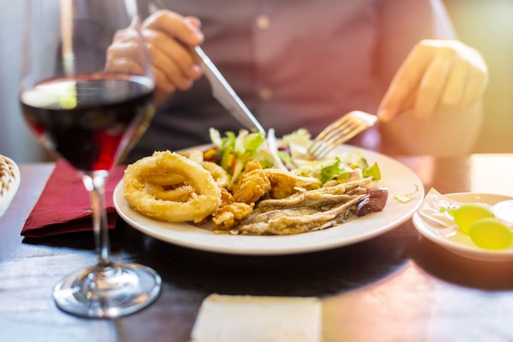 Gastronomía malagueña: Pescado frito