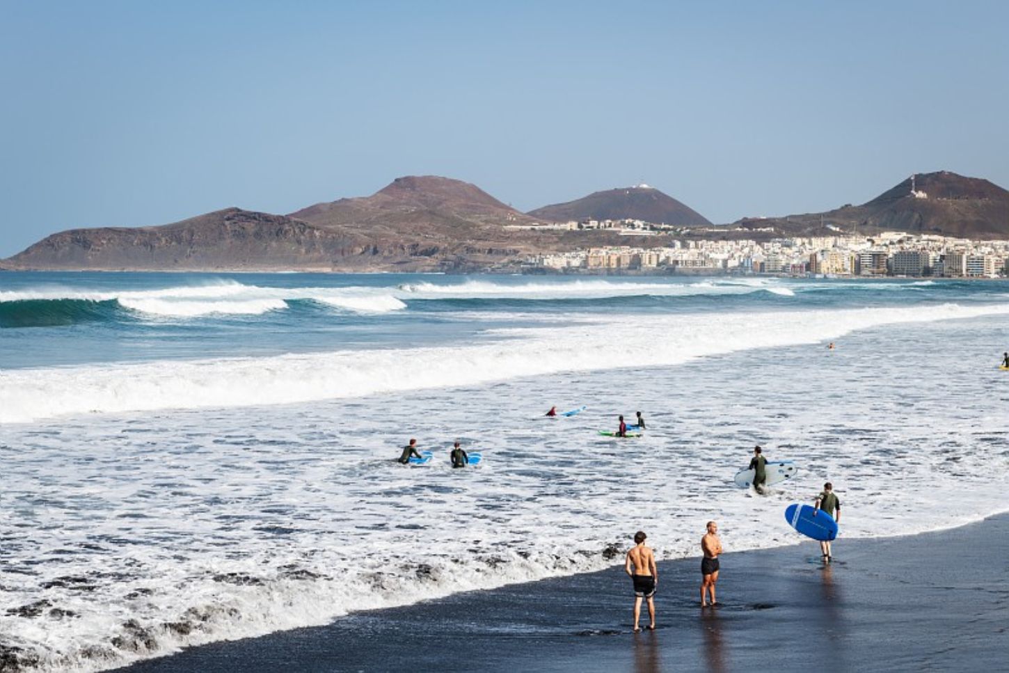 Playa de Las Palmas actividades acuáticas