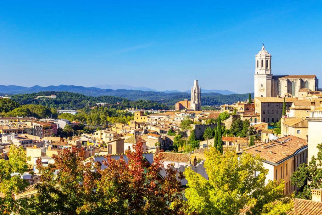 Vista de Girona en Temp de Flors