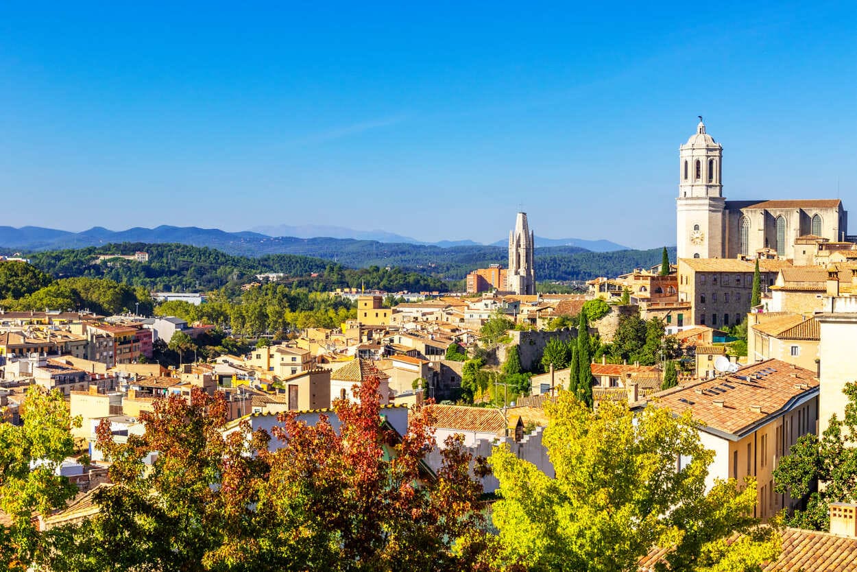 Vista de Girona en Temp de Flors