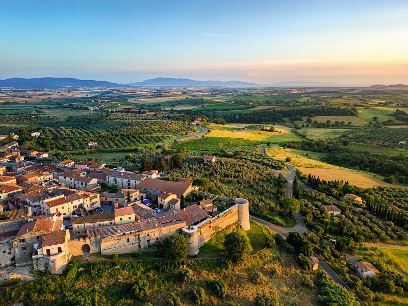 Vista de la Toscana