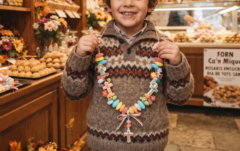 dulces todos los santos niño
