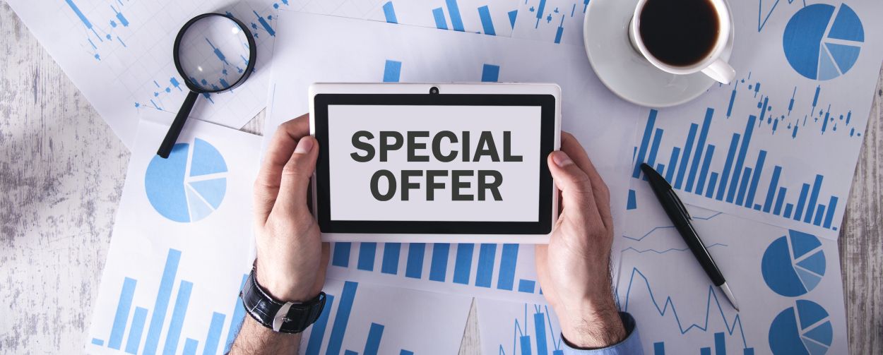 oferta descuento